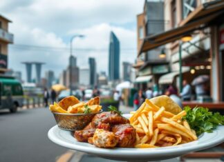 Lagos: A City of Contrasts and Culinary Delights Lagos: A City of Contrasts and Gastronomic Pleasures