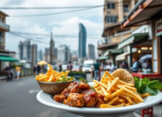 Lagos: A City of Contrasts and Culinary Delights Lagos: A City of Contrasts and Gastronomic Pleasures