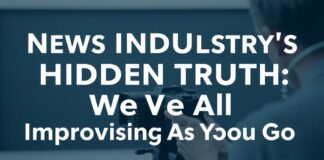 The News Industry’s Dirty Little Secret: We’re All Making It Up As We Go The News Industry's Hidden Truth: We're All Improvising As We Go