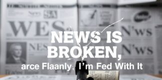 The News Is Broken, and Honestly, I’m Over It The News Is Broken, and Frankly, I'm Fed Up With It