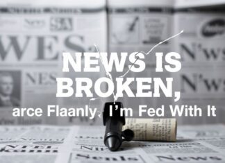 The News Is Broken, and Honestly, I’m Over It The News Is Broken, and Frankly, I'm Fed Up With It